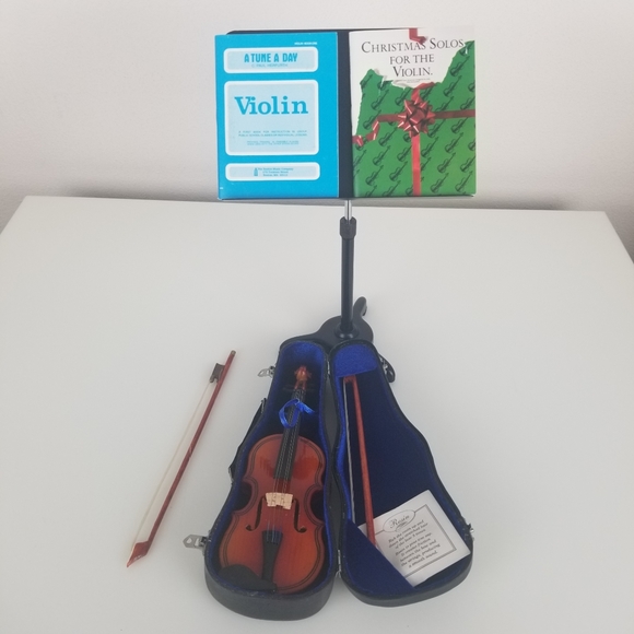 american girl violin and stand